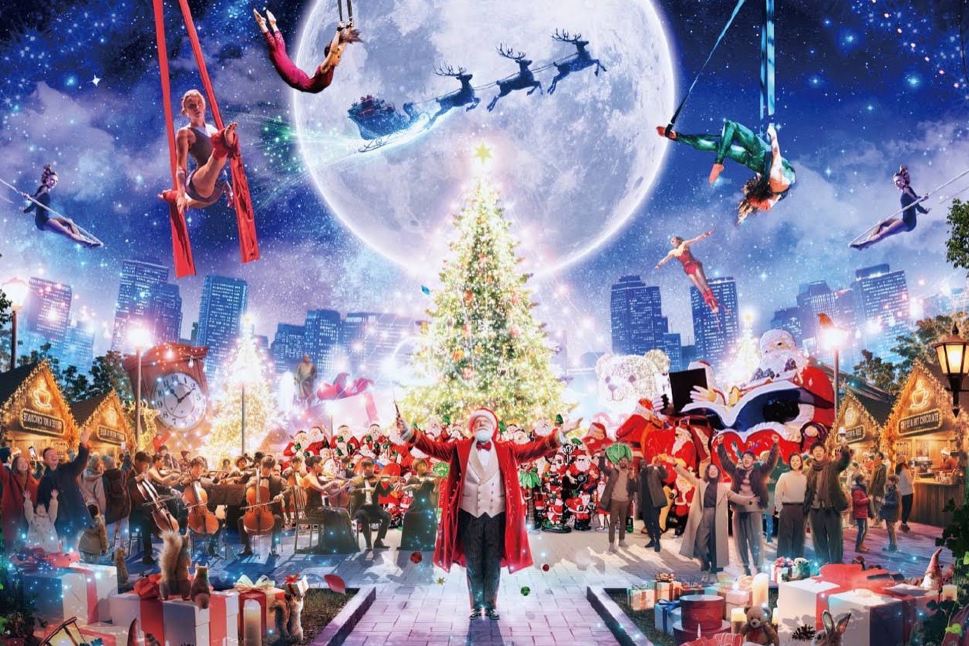 「東京クリスマスアドベント Sponsored by au PAY」上野恩賜公園袴腰で11月6日から開催