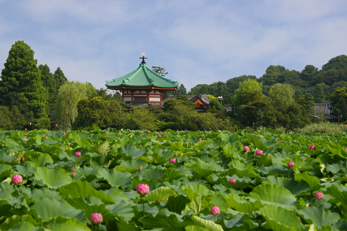 上野の寺院「不忍池辯天堂」